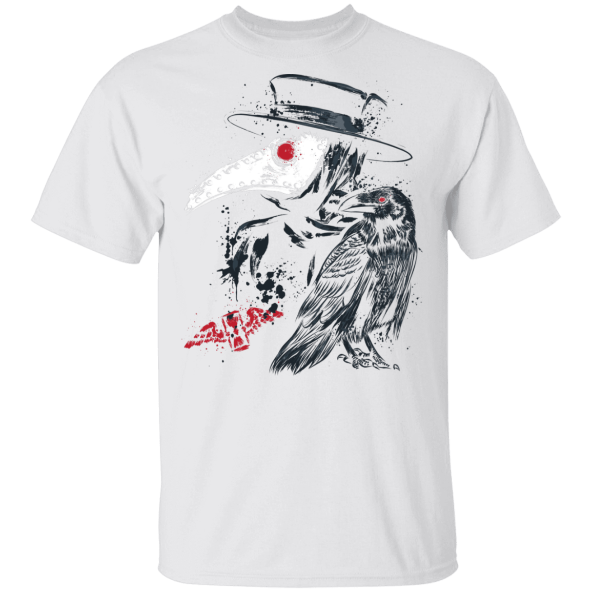 T-Shirts White / S Plague Doctor T-Shirt