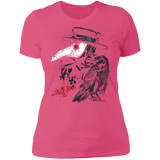 T-Shirts Hot Pink / S Plague Doctor Women's Premium T-Shirt