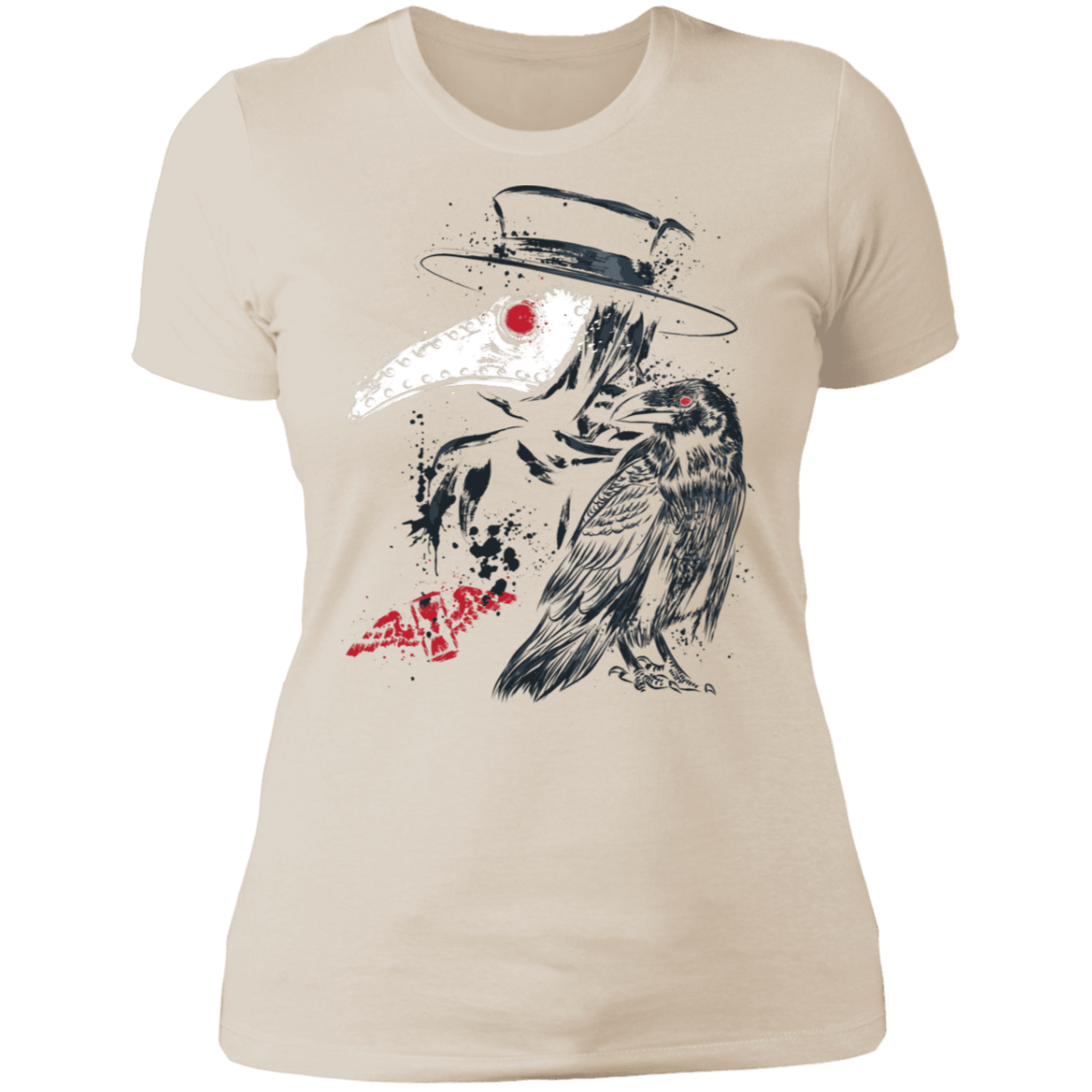 T-Shirts Ivory/ / S Plague Doctor Women's Premium T-Shirt
