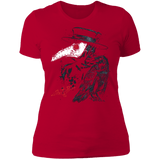 T-Shirts Red / S Plague Doctor Women's Premium T-Shirt