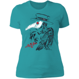 T-Shirts Tahiti Blue / S Plague Doctor Women's Premium T-Shirt