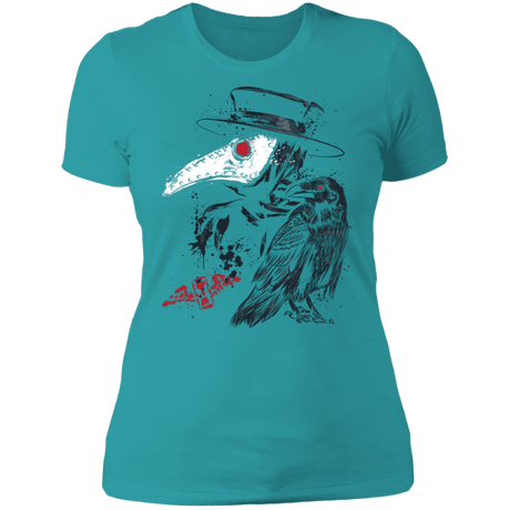 T-Shirts Tahiti Blue / S Plague Doctor Women's Premium T-Shirt