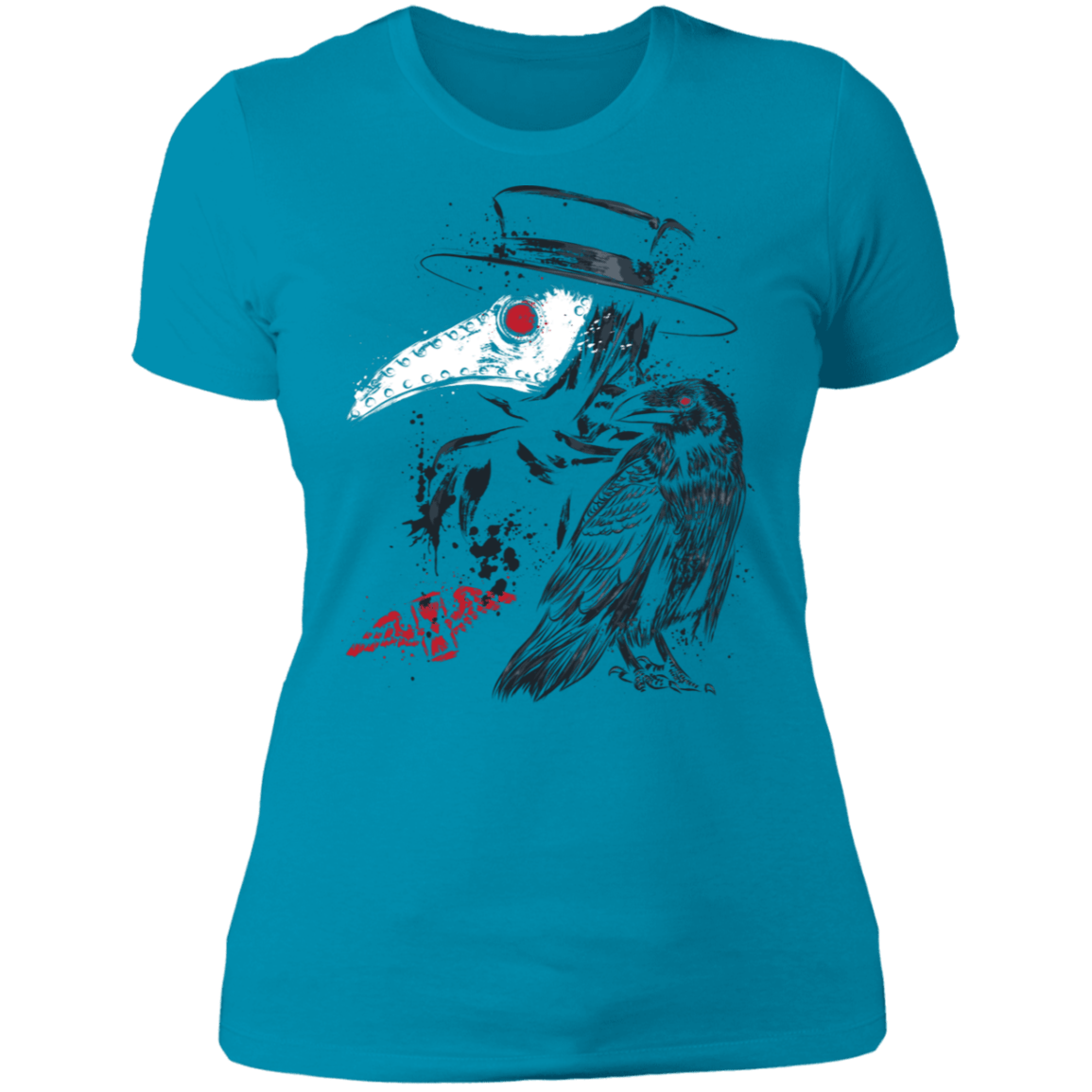 T-Shirts Turquoise / S Plague Doctor Women's Premium T-Shirt