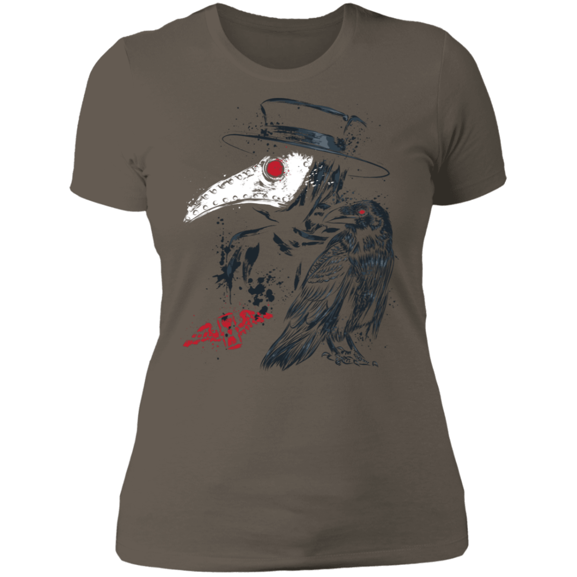 T-Shirts Warm Grey / S Plague Doctor Women's Premium T-Shirt