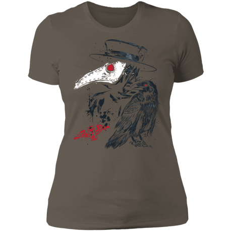 T-Shirts Warm Grey / S Plague Doctor Women's Premium T-Shirt