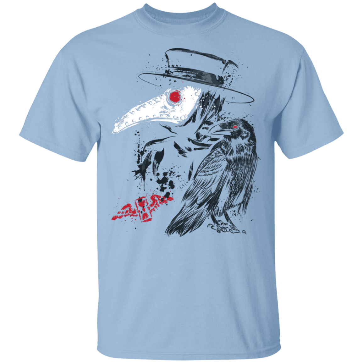 T-Shirts Light Blue / YXS Plague Doctor Youth T-Shirt