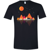 T-Shirts Black / X-Small Plains of Africa Men's Semi-Fitted Softstyle