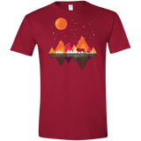 T-Shirts Cardinal Red / S Plains of Africa Men's Semi-Fitted Softstyle