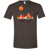 T-Shirts Dark Chocolate / S Plains of Africa Men's Semi-Fitted Softstyle