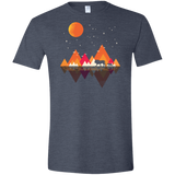 T-Shirts Heather Navy / S Plains of Africa Men's Semi-Fitted Softstyle