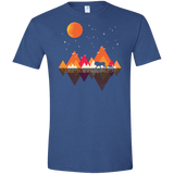 T-Shirts Heather Royal / X-Small Plains of Africa Men's Semi-Fitted Softstyle