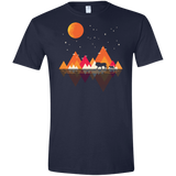 T-Shirts Navy / X-Small Plains of Africa Men's Semi-Fitted Softstyle