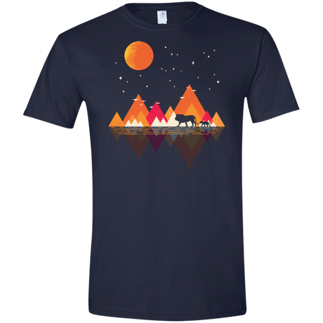 T-Shirts Navy / X-Small Plains of Africa Men's Semi-Fitted Softstyle