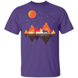 T-Shirts Purple / S Plains of Africa T-Shirt