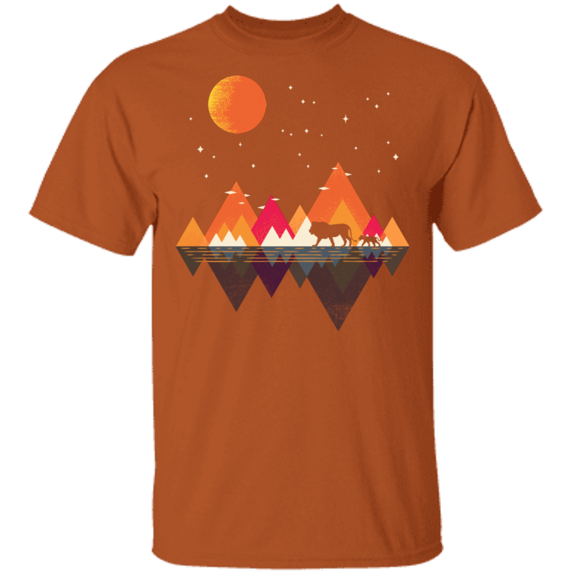 T-Shirts Texas Orange / S Plains of Africa T-Shirt