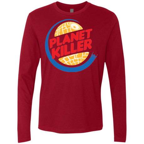 T-Shirts Cardinal / Small Planet Killer Men's Premium Long Sleeve