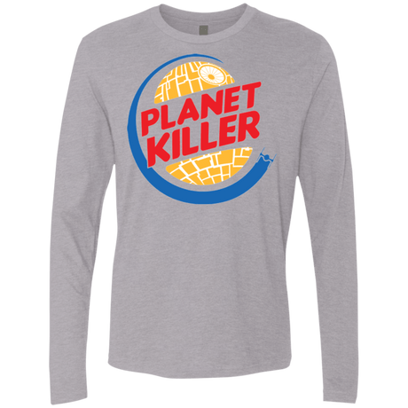 T-Shirts Heather Grey / Small Planet Killer Men's Premium Long Sleeve