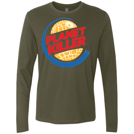 T-Shirts Military Green / Small Planet Killer Men's Premium Long Sleeve