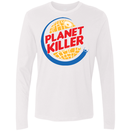 T-Shirts White / Small Planet Killer Men's Premium Long Sleeve