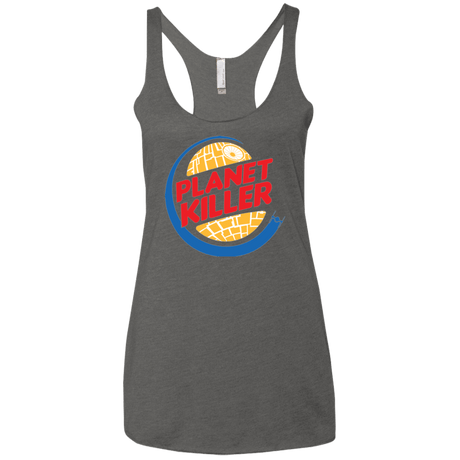 T-Shirts Premium Heather / X-Small Planet Killer Women's Triblend Racerback Tank