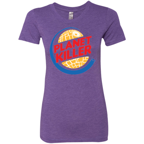 T-Shirts Purple Rush / Small Planet Killer Women's Triblend T-Shirt