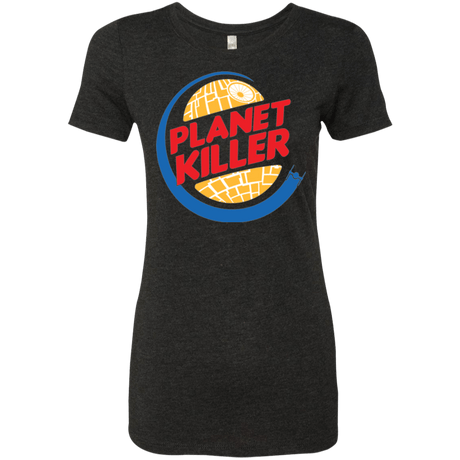 T-Shirts Vintage Black / Small Planet Killer Women's Triblend T-Shirt