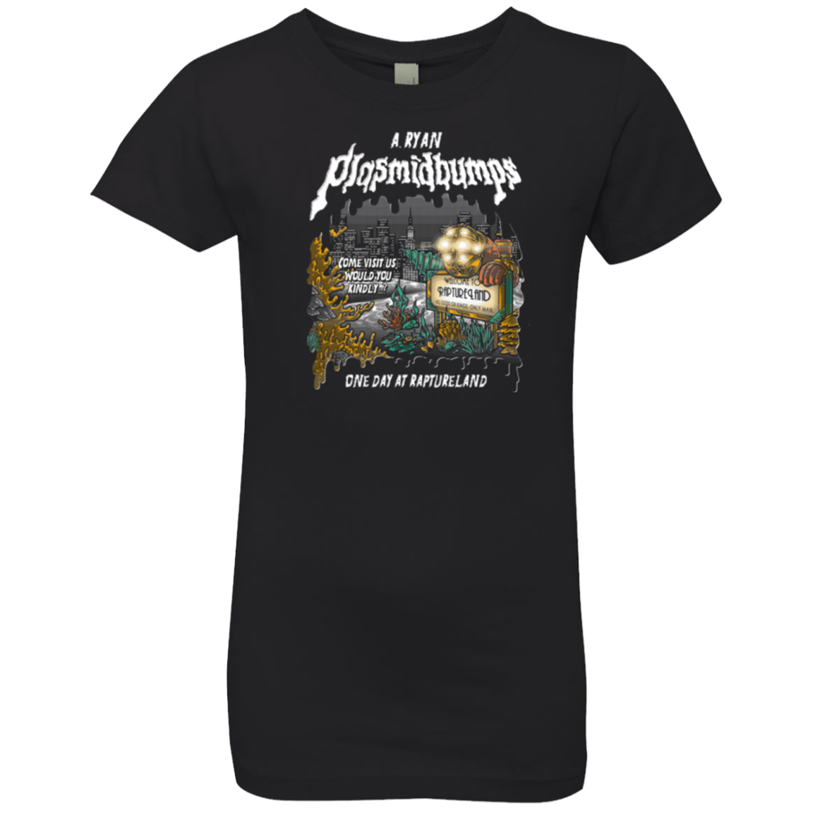 T-Shirts Black / YXS Plasmidbumps Girls Premium T-Shirt