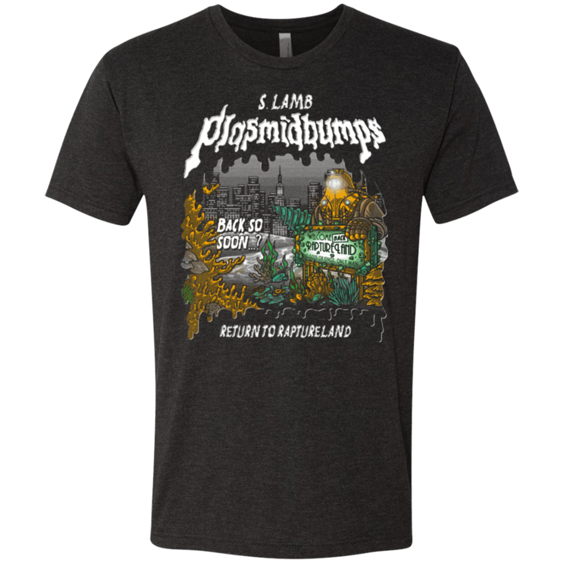 T-Shirts Vintage Black / Small Plasmidbumps Return Men's Triblend T-Shirt