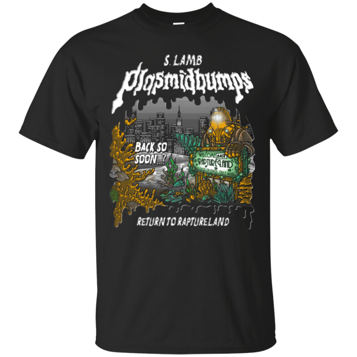 T-Shirts Black / Small Plasmidbumps Return T-Shirt