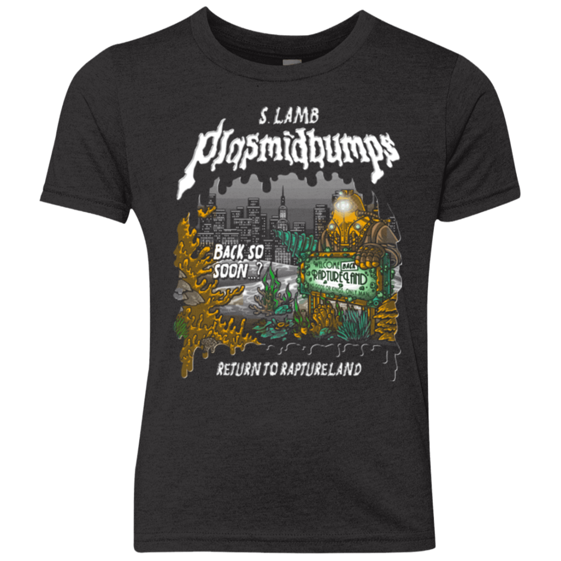 T-Shirts Vintage Black / YXS Plasmidbumps Return Youth Triblend T-Shirt