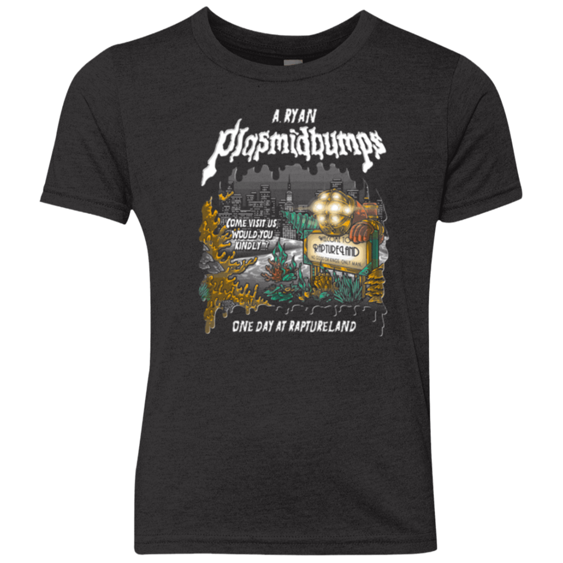 T-Shirts Vintage Black / YXS Plasmidbumps Youth Triblend T-Shirt
