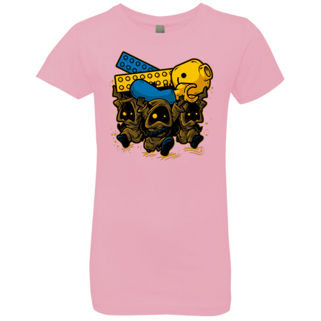 T-Shirts Light Pink / YXS PLASTIC DEBRIS Girls Premium T-Shirt