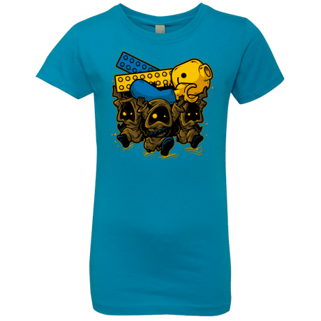 T-Shirts Turquoise / YXS PLASTIC DEBRIS Girls Premium T-Shirt