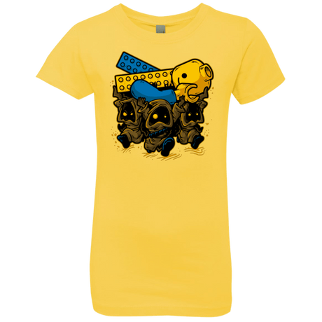 T-Shirts Vibrant Yellow / YXS PLASTIC DEBRIS Girls Premium T-Shirt