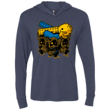 T-Shirts Vintage Navy / X-Small PLASTIC DEBRIS Triblend Long Sleeve Hoodie Tee