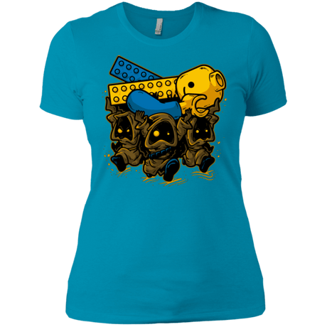 T-Shirts Turquoise / X-Small PLASTIC DEBRIS Women's Premium T-Shirt