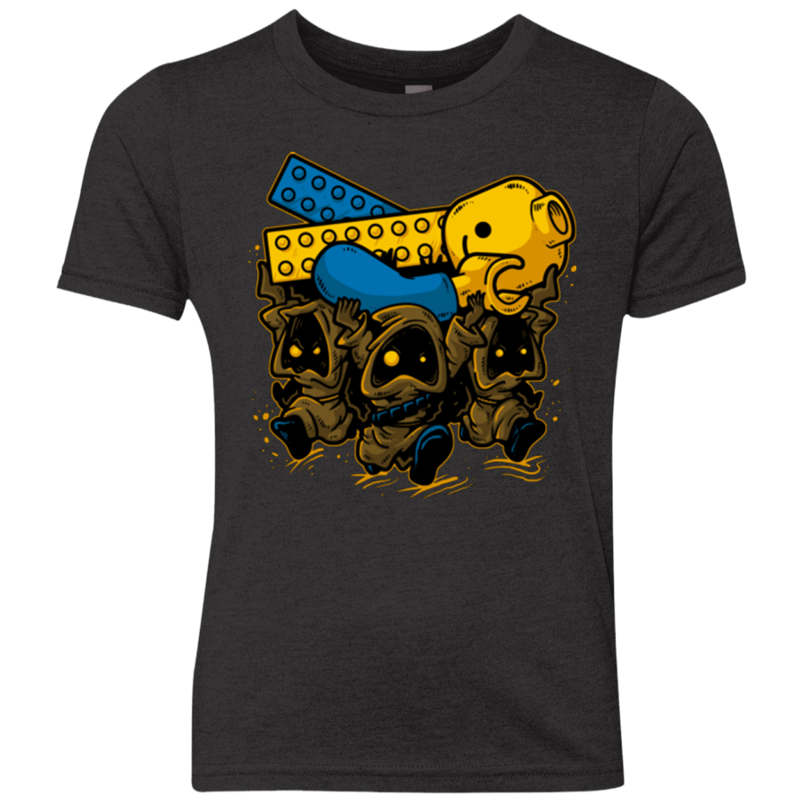 T-Shirts Vintage Black / YXS PLASTIC DEBRIS Youth Triblend T-Shirt