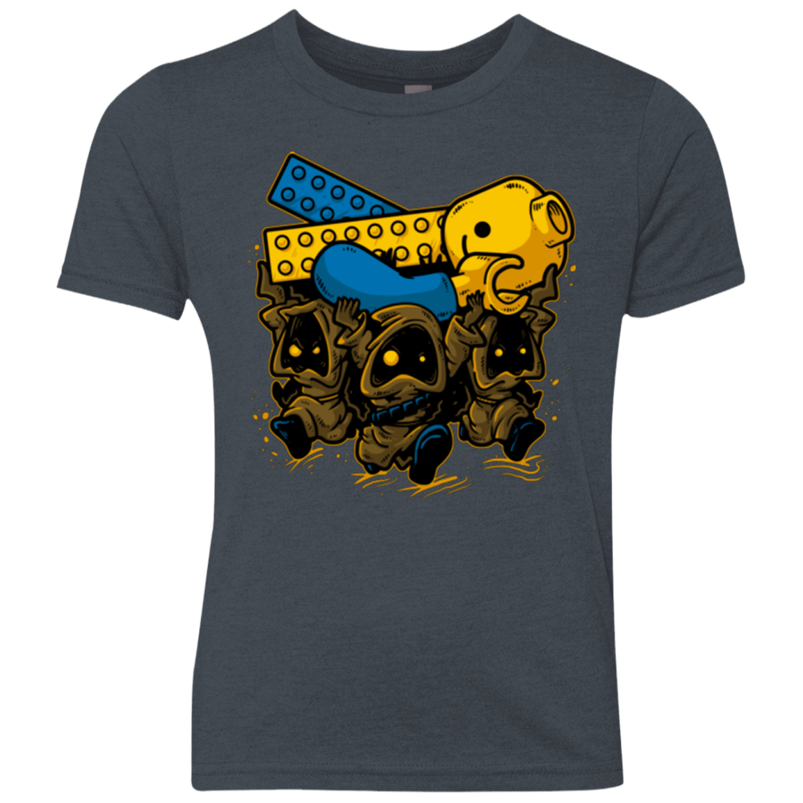 T-Shirts Vintage Navy / YXS PLASTIC DEBRIS Youth Triblend T-Shirt