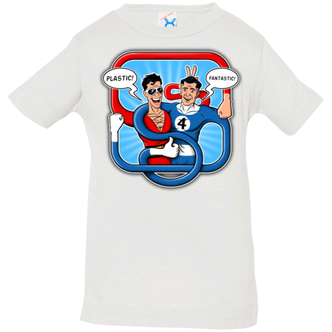 T-Shirts White / 6 Months Plastic Fantastic Infant PremiumT-Shirt