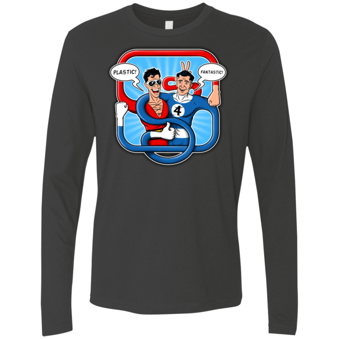 T-Shirts Heavy Metal / Small Plastic Fantastic Men's Premium Long Sleeve