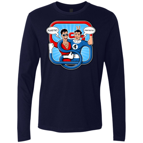 T-Shirts Midnight Navy / Small Plastic Fantastic Men's Premium Long Sleeve