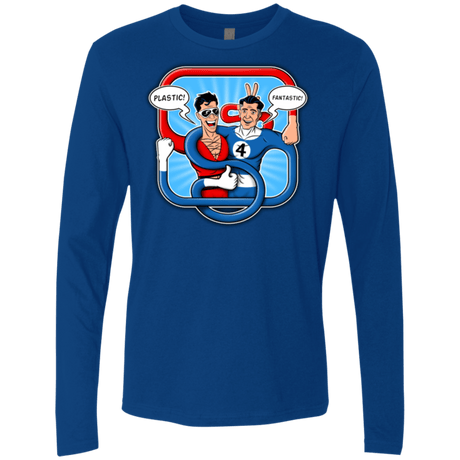T-Shirts Royal / Small Plastic Fantastic Men's Premium Long Sleeve