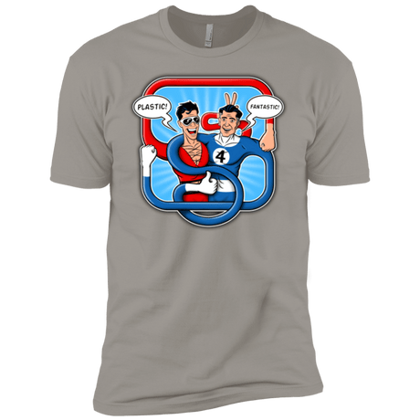 T-Shirts Light Grey / X-Small Plastic Fantastic Men's Premium T-Shirt