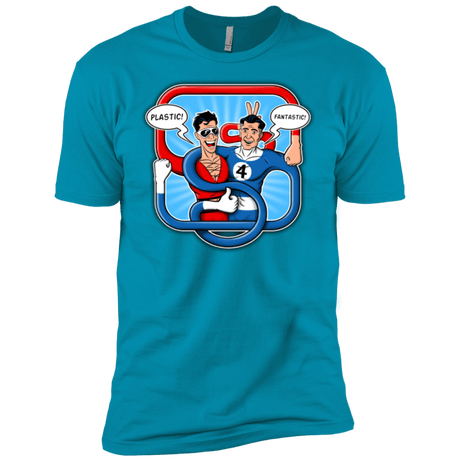 T-Shirts Turquoise / X-Small Plastic Fantastic Men's Premium T-Shirt