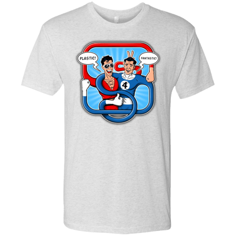 T-Shirts Heather White / Small Plastic Fantastic Men's Triblend T-Shirt