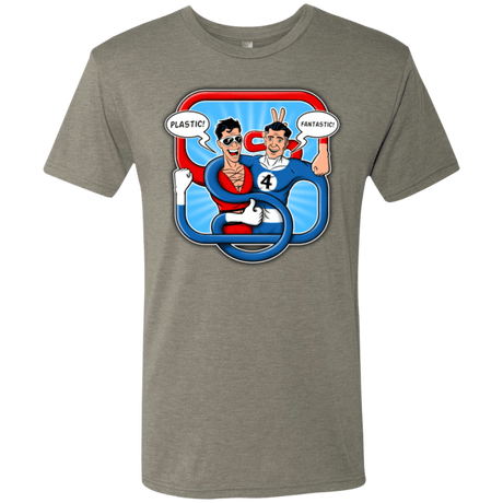 T-Shirts Venetian Grey / Small Plastic Fantastic Men's Triblend T-Shirt