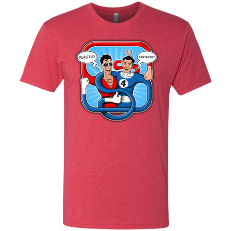 T-Shirts Vintage Red / Small Plastic Fantastic Men's Triblend T-Shirt