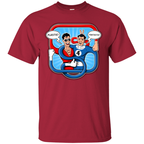 T-Shirts Cardinal / Small Plastic Fantastic T-Shirt