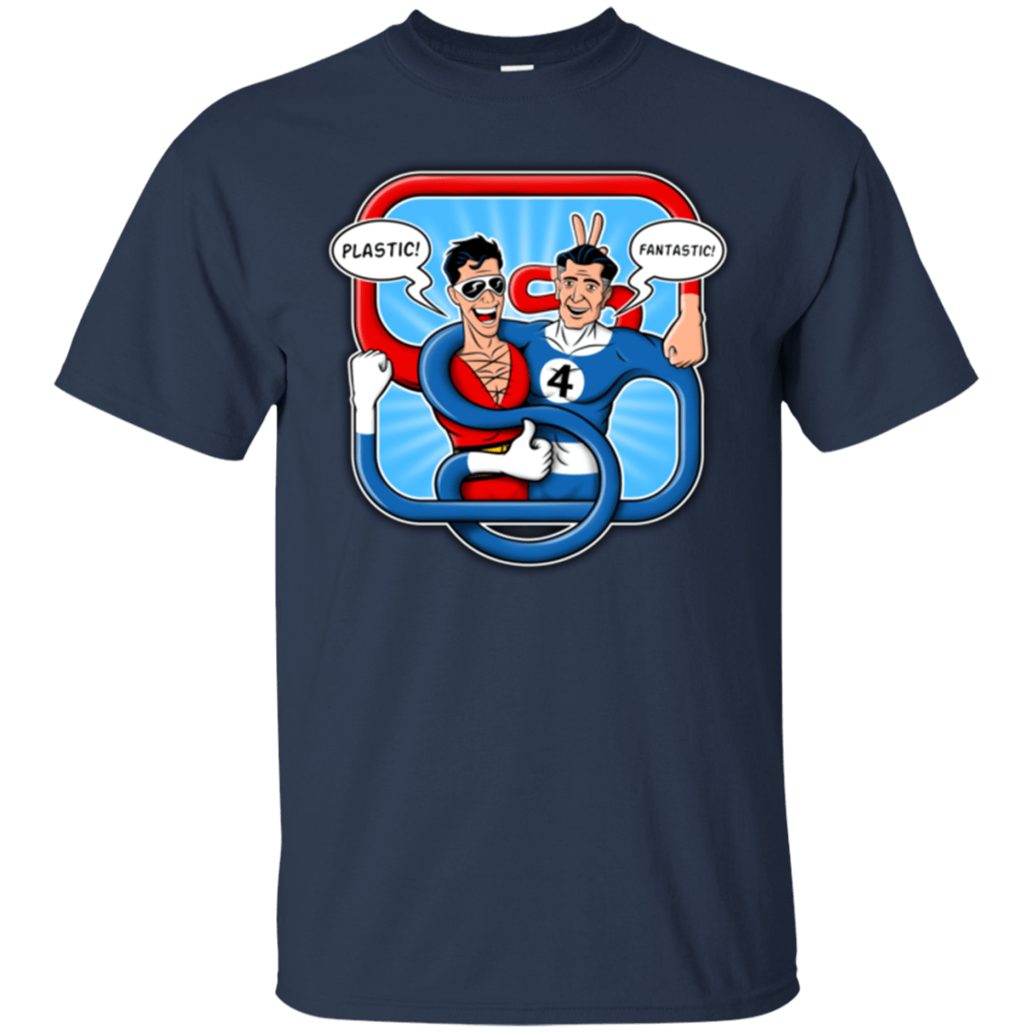 T-Shirts Navy / Small Plastic Fantastic T-Shirt