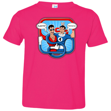 T-Shirts Hot Pink / 2T Plastic Fantastic Toddler Premium T-Shirt
